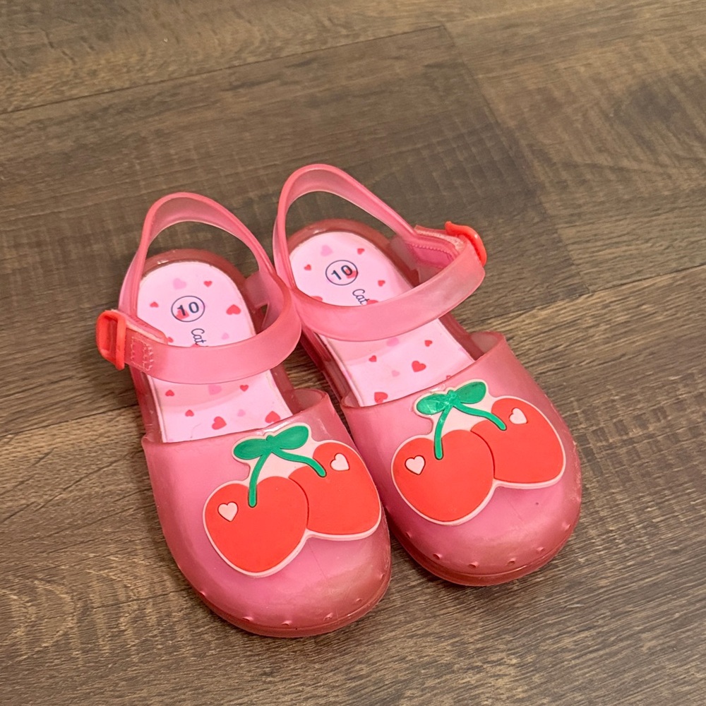Cat & Jack Pink Cherry Sandals